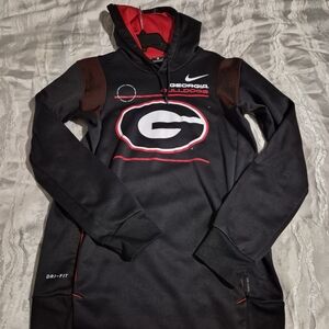Nike Black Georgia Bulldogs Dri-FIT Hoodie
